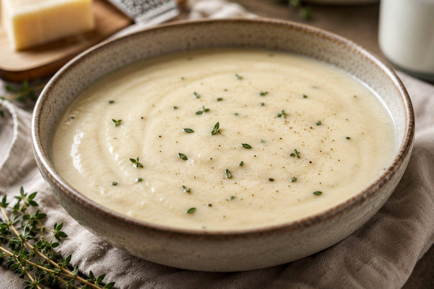 Camel Milk Herbed Béchamel
