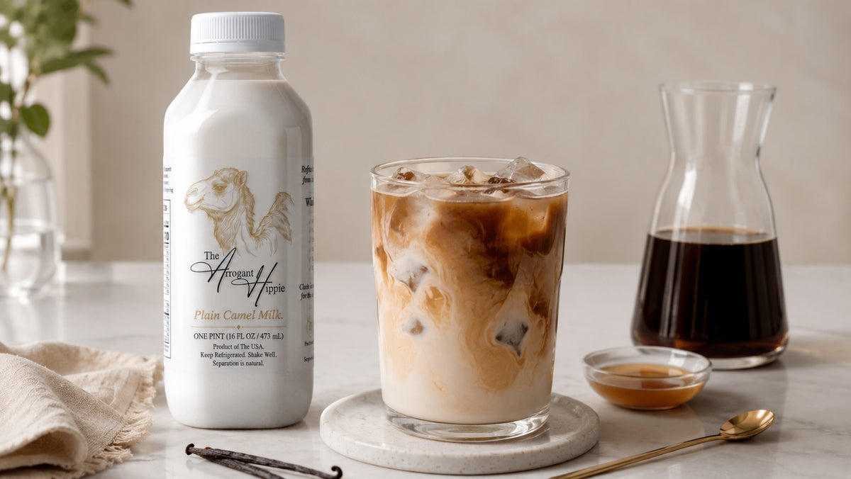 Camel Milk Iced Vanilla Cold Brew