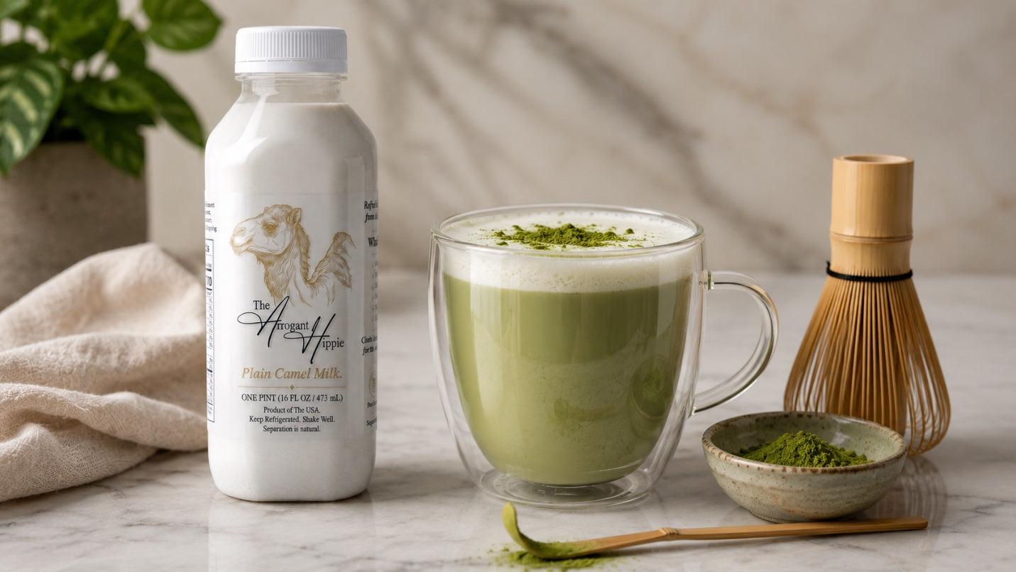 Camel Milk Matcha Latte