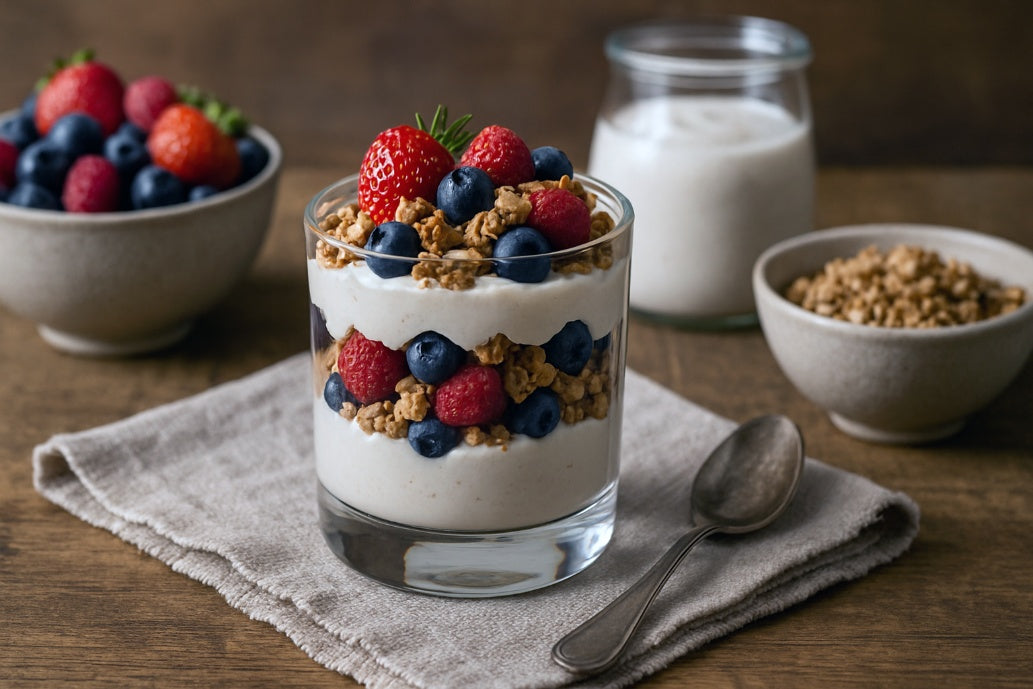 Cashew Milk Berry Parfait