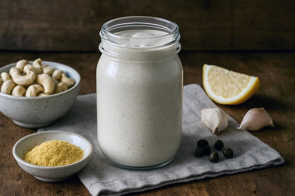 Cashew Milk Caesar Dressing