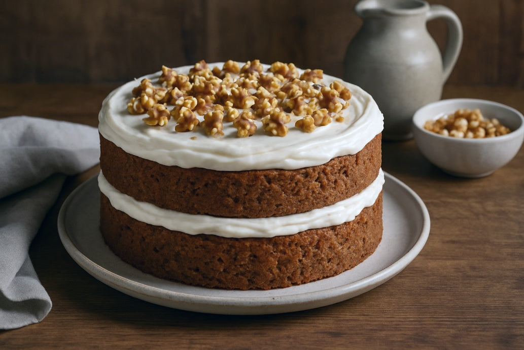 Cashew Milk Carrot Cake