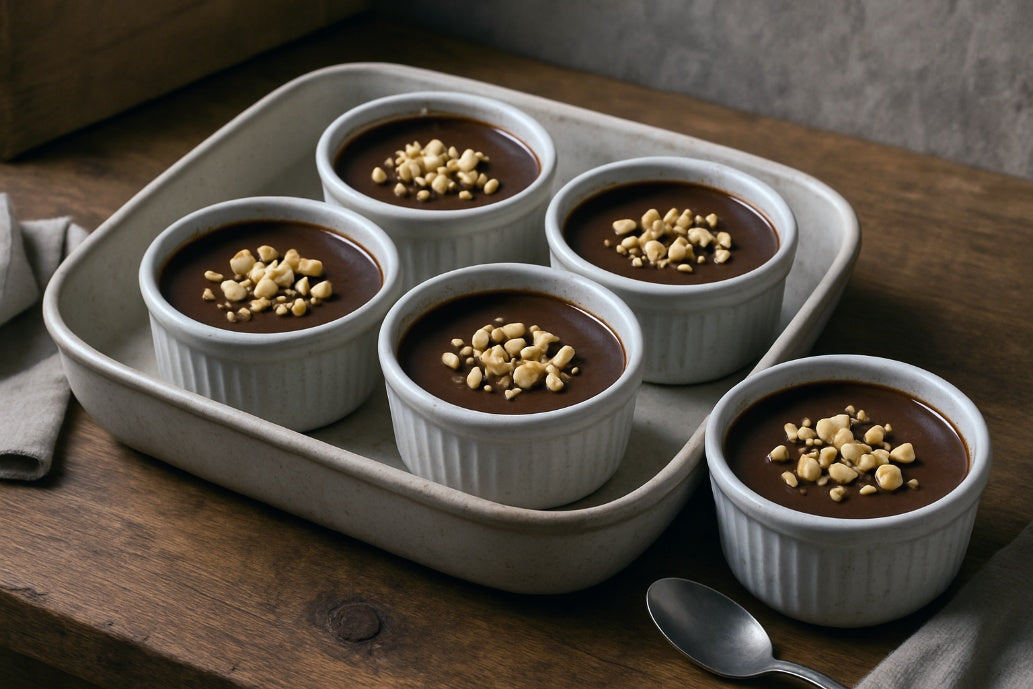 Cashew Milk Chocolate Pots de Crème
