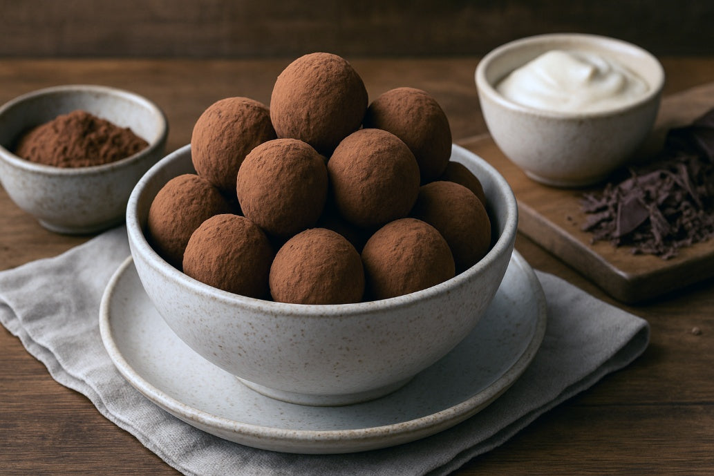 Cashew Milk Chocolate Truffles