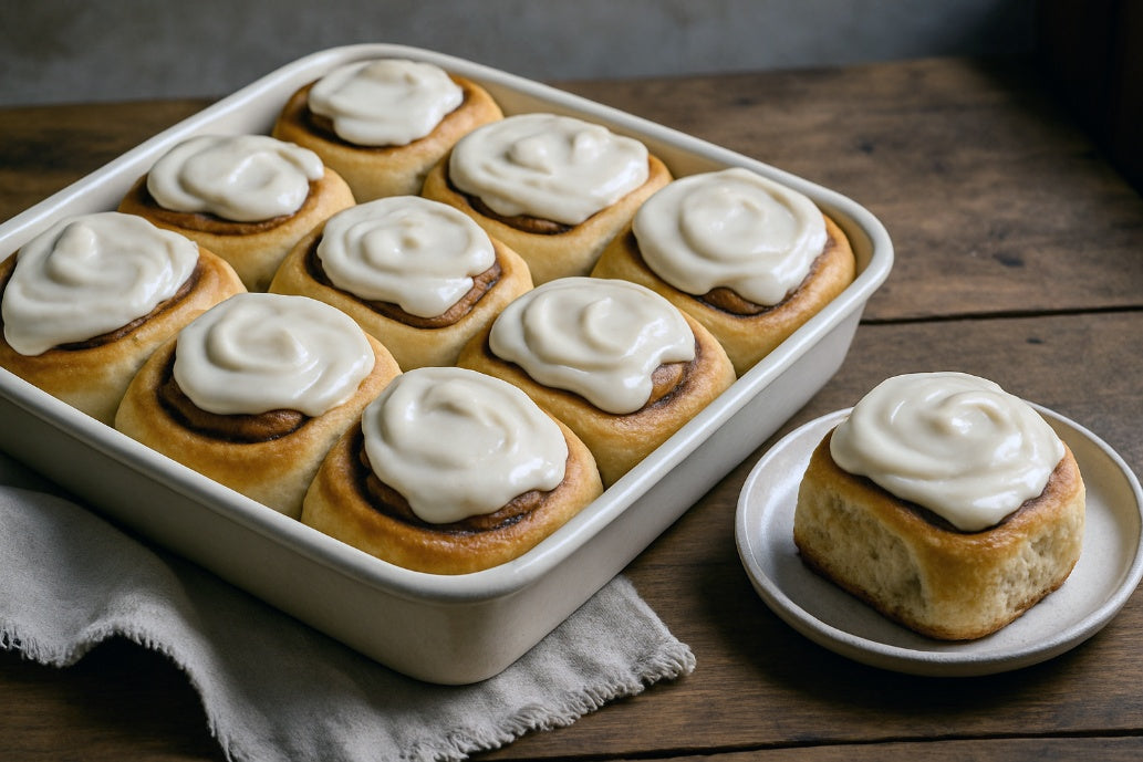 Cashew Milk Cinnamon Rolls