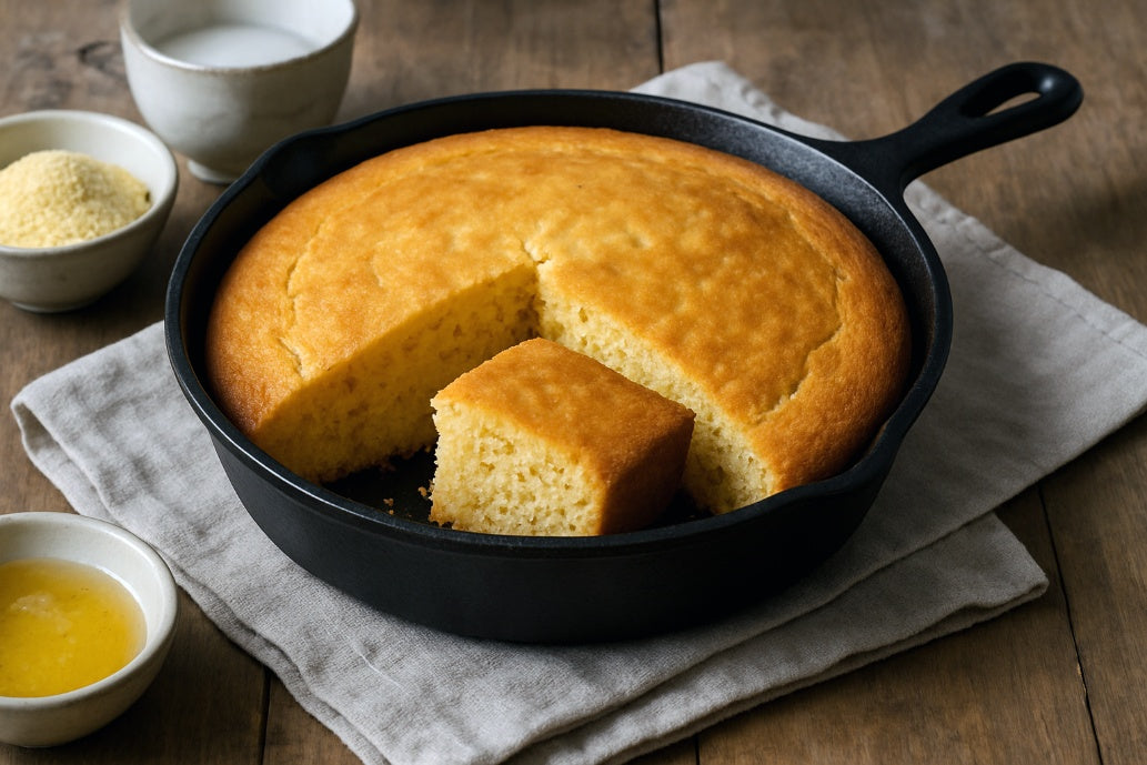 Cashew Milk Cornbread