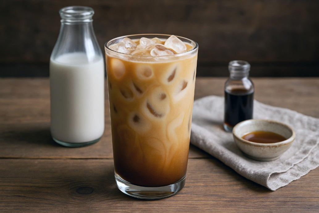 Cashew Milk Iced Vanilla Latte