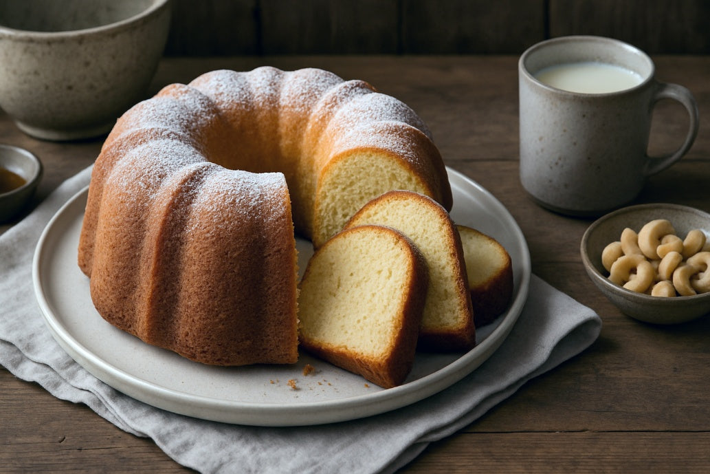 Cashew Milk Pound Cake