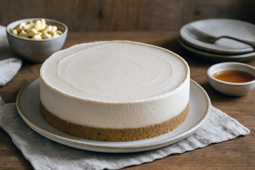 No-Bake Cashew Cheesecake