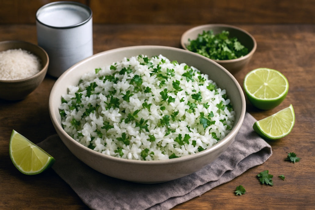 Coconut Cilantro Rice