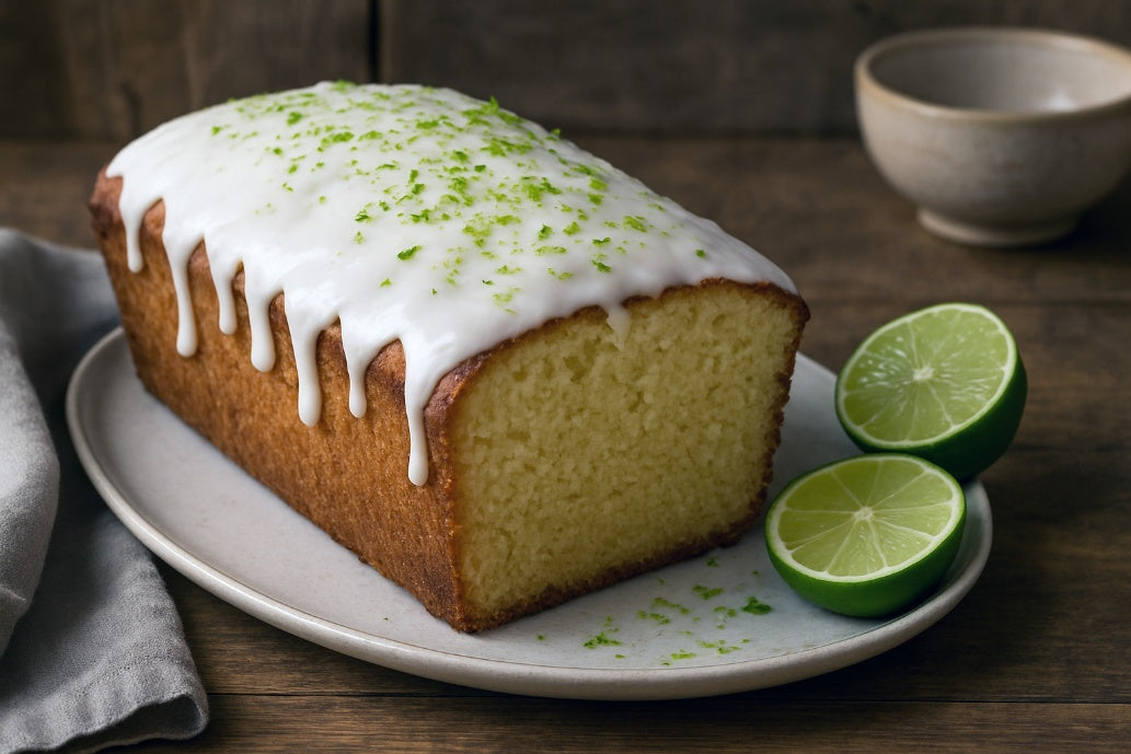 Coconut Lime Loaf Cake