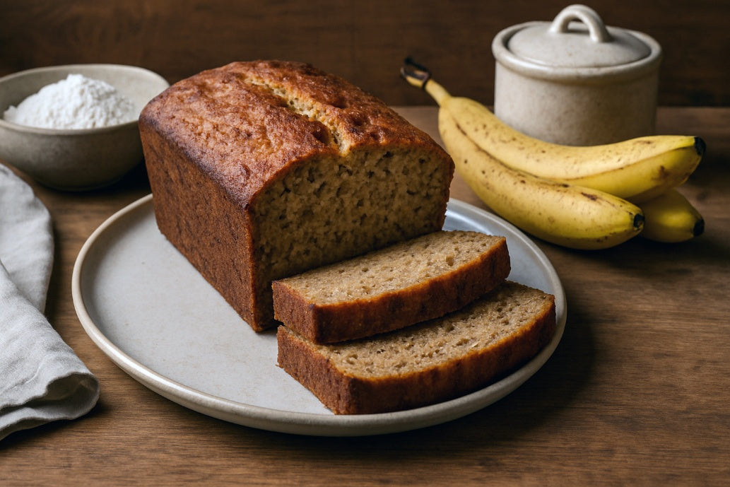 Gluten-Free Banana Coconut Bread