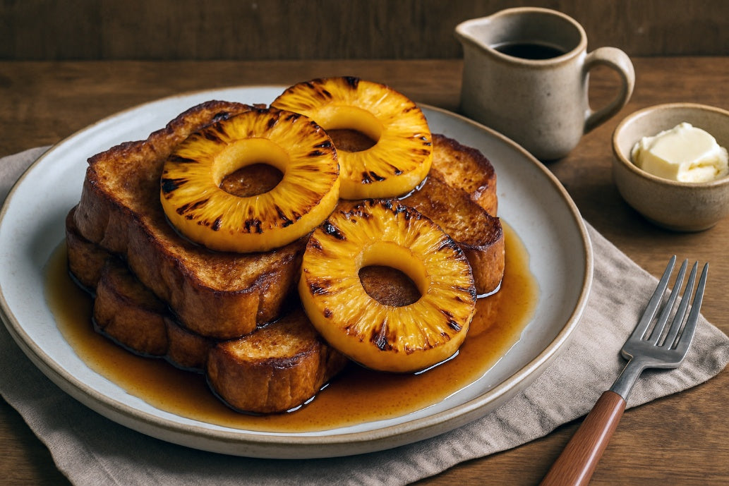 Pineapple Coconut French Toast