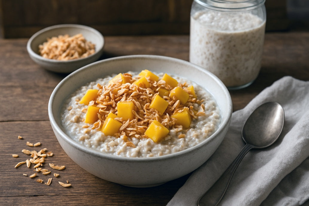Toasted Coconut Overnight Oats