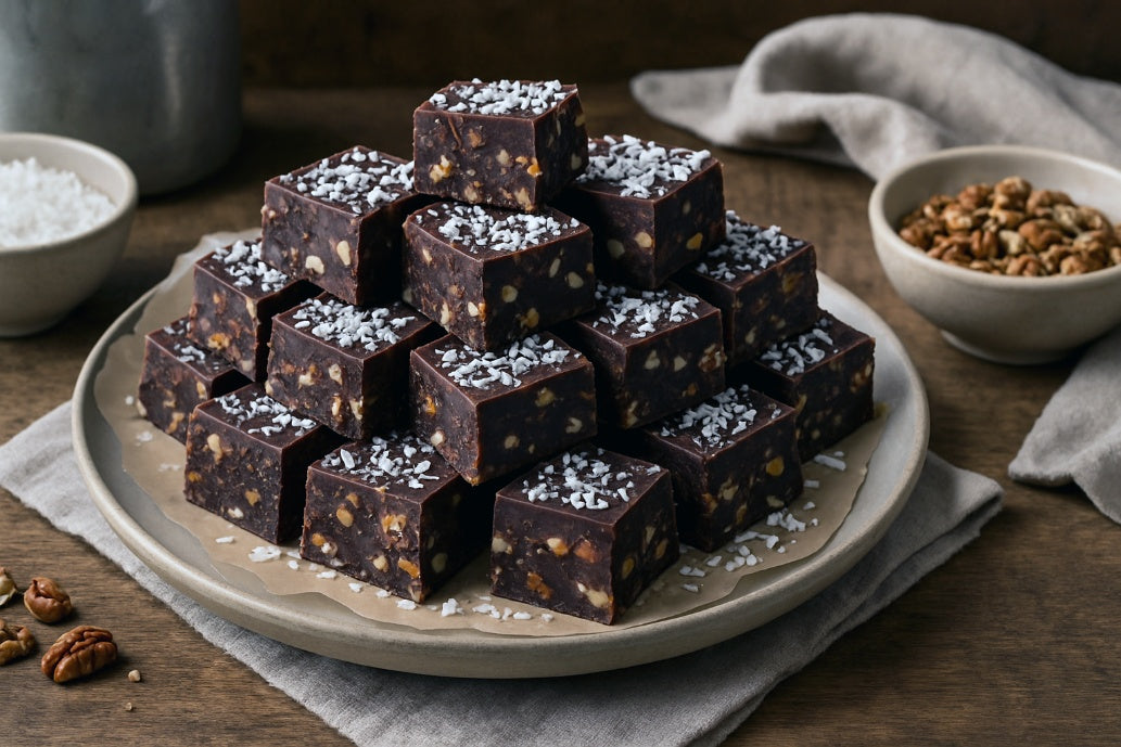 Toasted Pecan Coconut Fudge