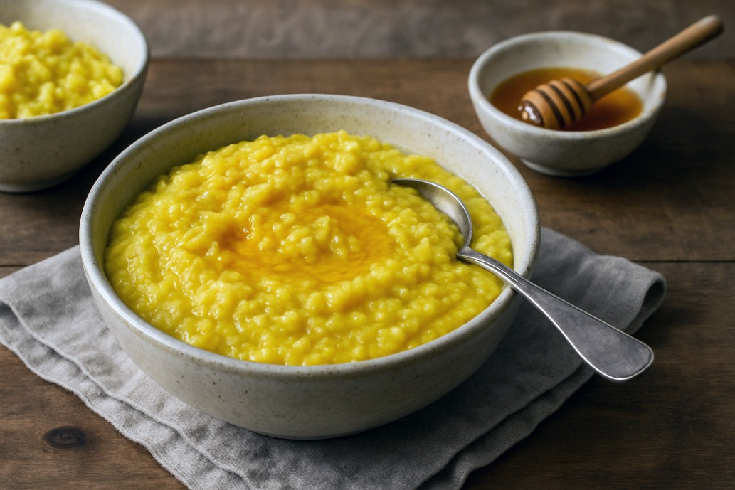 Turmeric Morning Rice Porridge