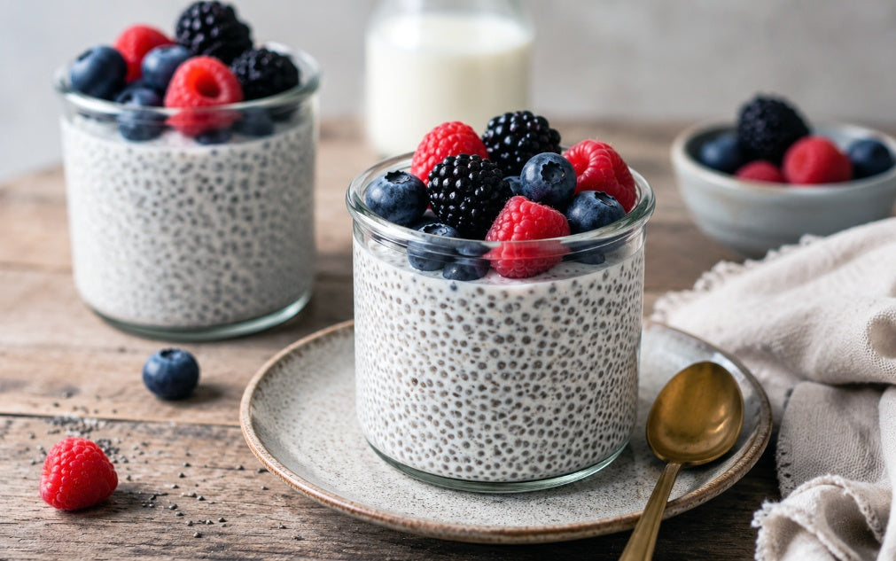 Goat's Milk Chia Seed Pudding