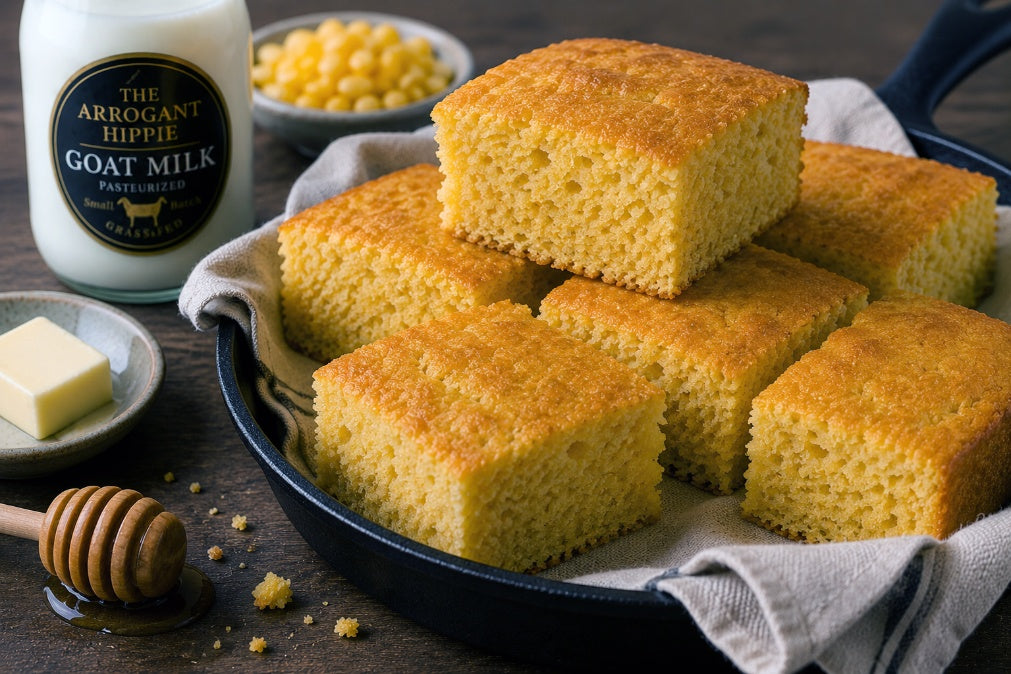 Goat's Milk Cornbread