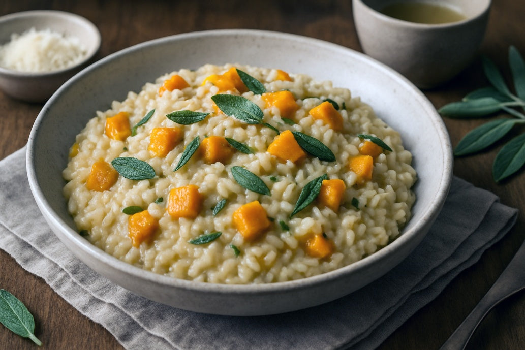 Butternut Squash and Sage Risotto