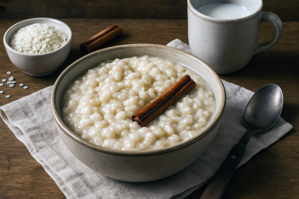 Classic Sticky Rice Pudding