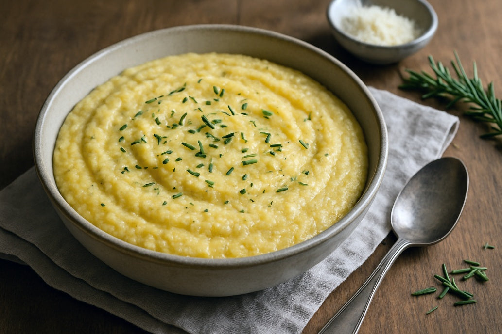 Creamy Polenta with Rosemary