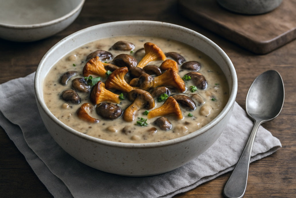 Creamy Wild Mushroom Chowder