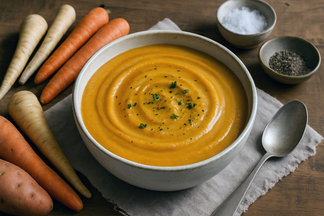 Roasted Root Vegetable Velouté