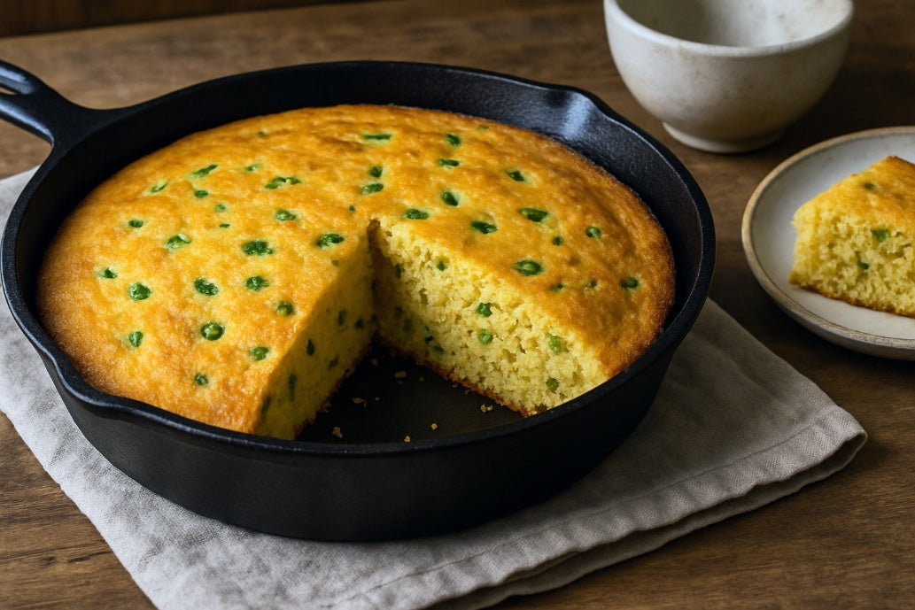 Savory Jalapeño Cornbread