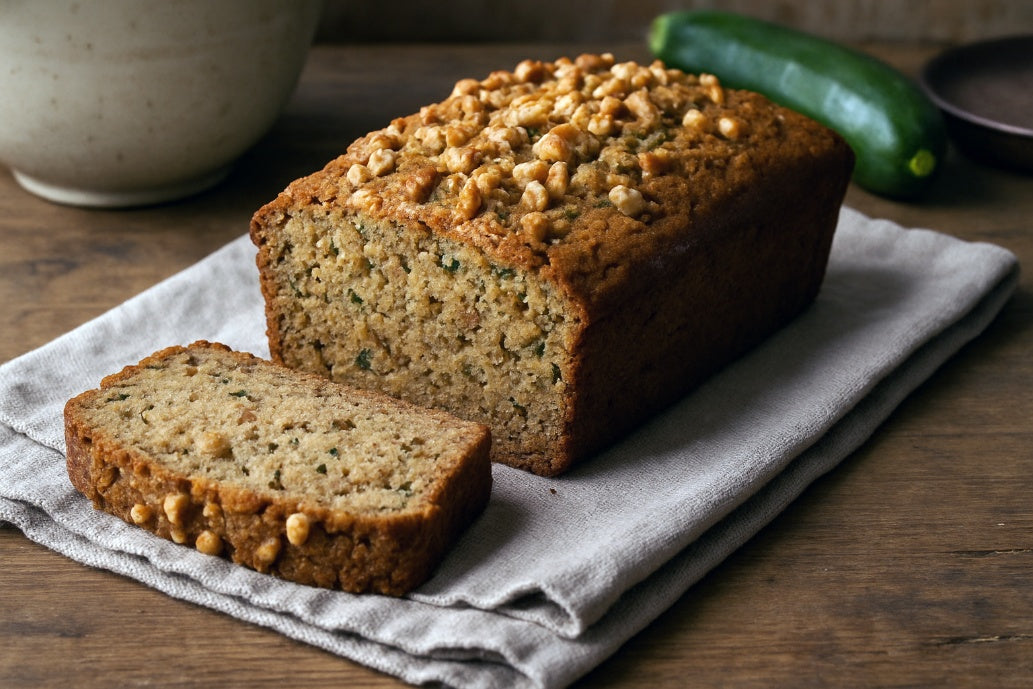 Zucchini Walnut Bread