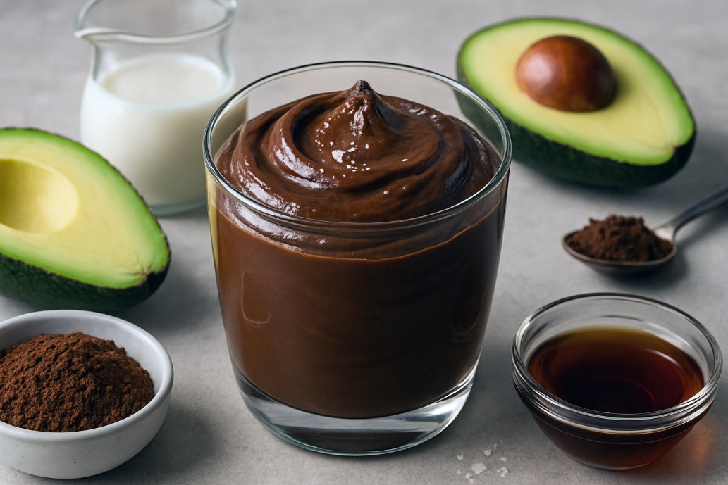 Dark Chocolate Avocado Mousse