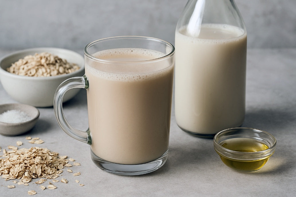 Homemade Barista Oat Milk
