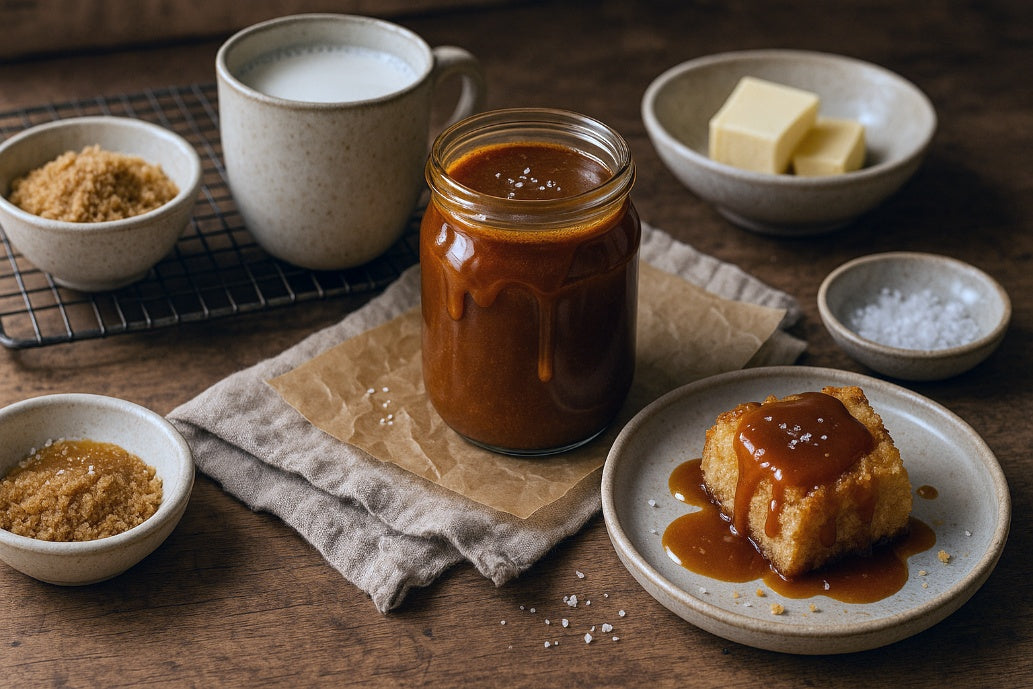 Oat Milk Caramel Sauce