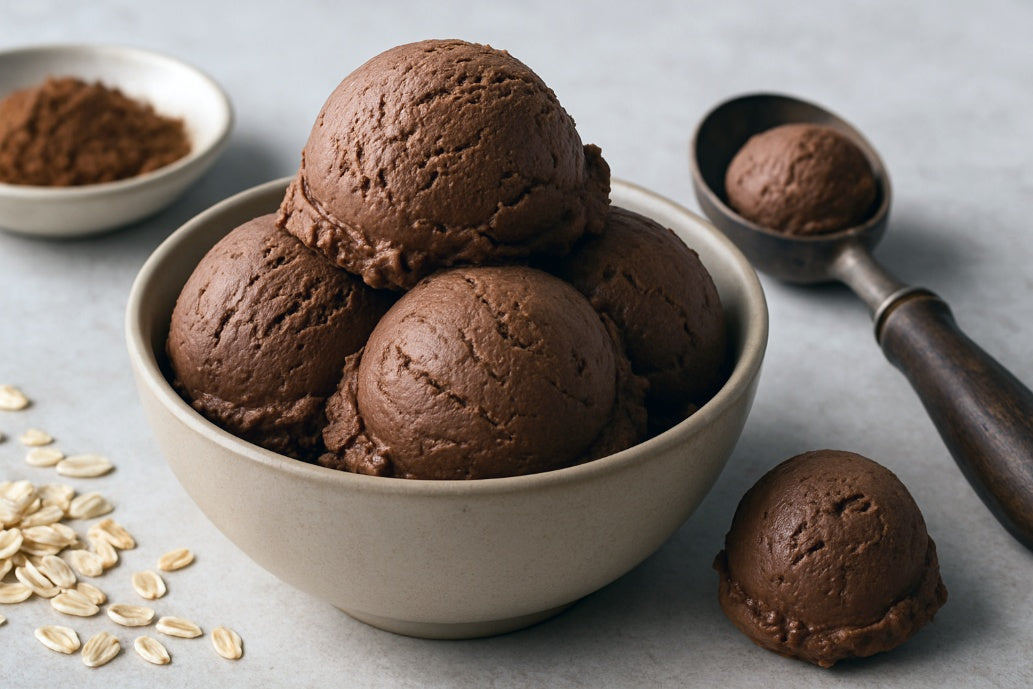 Oat Milk Chocolate Ice Cream
