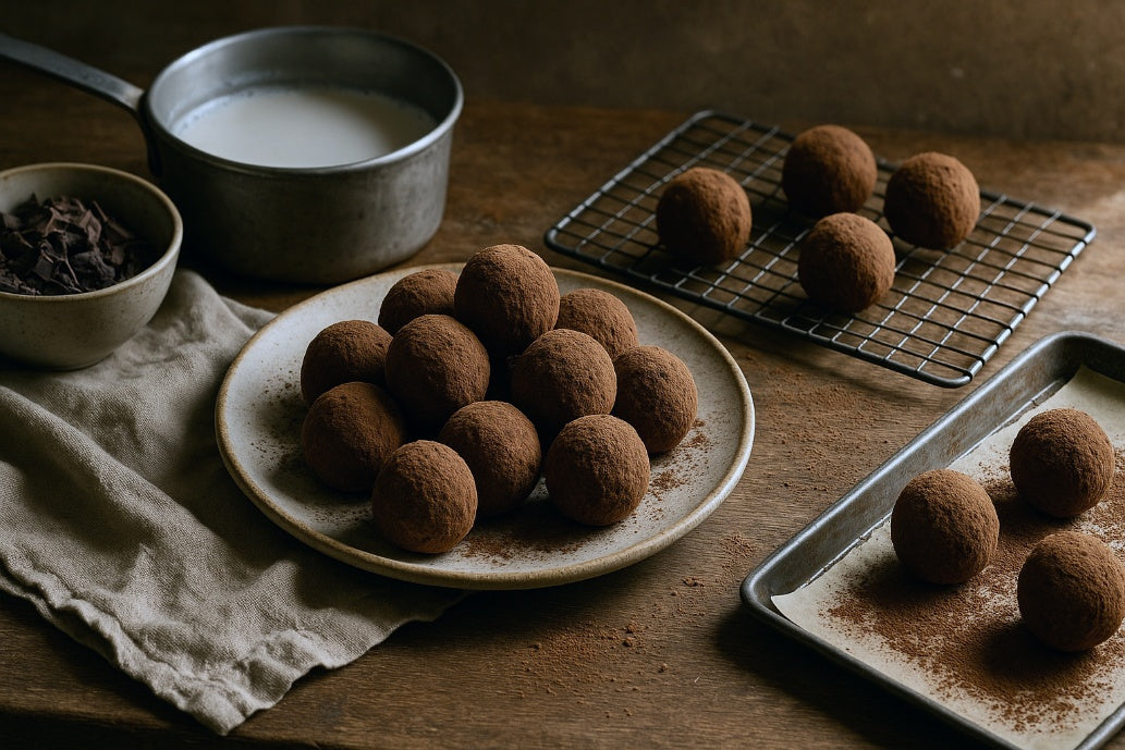 Oat Milk Chocolate Truffles