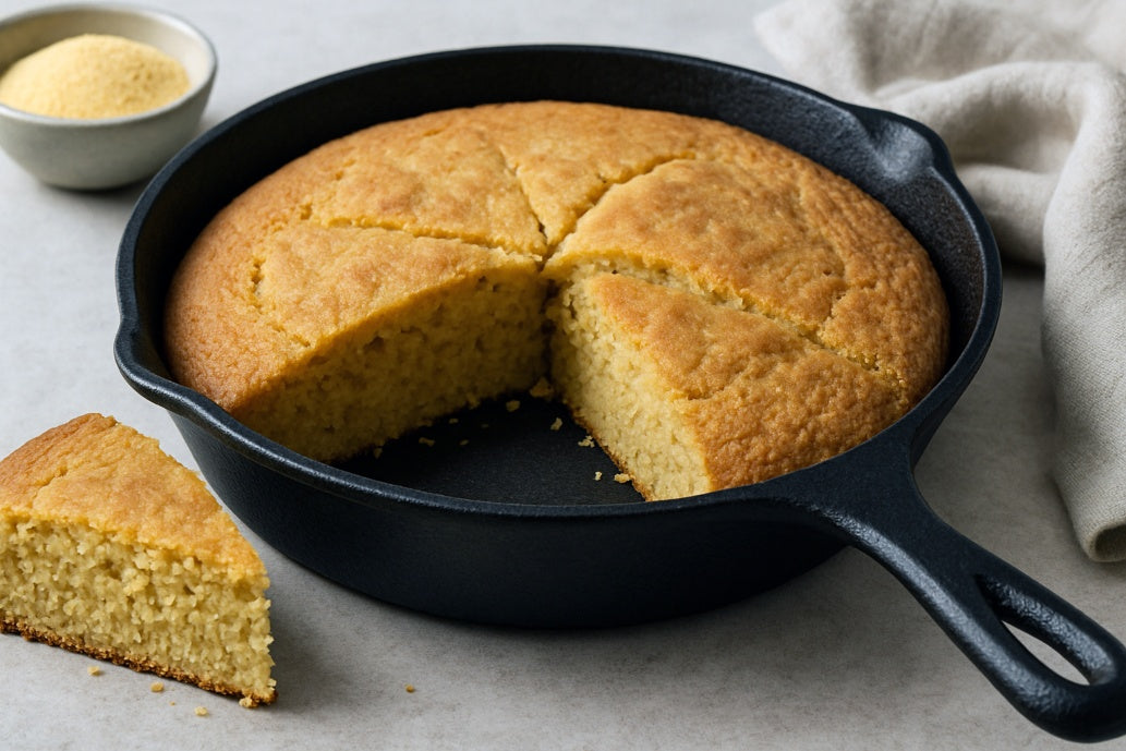 Oat Milk Cornbread