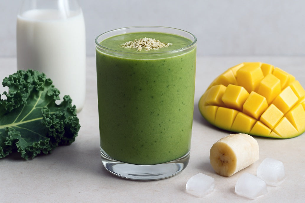 Oat Milk Green Goddess Smoothie