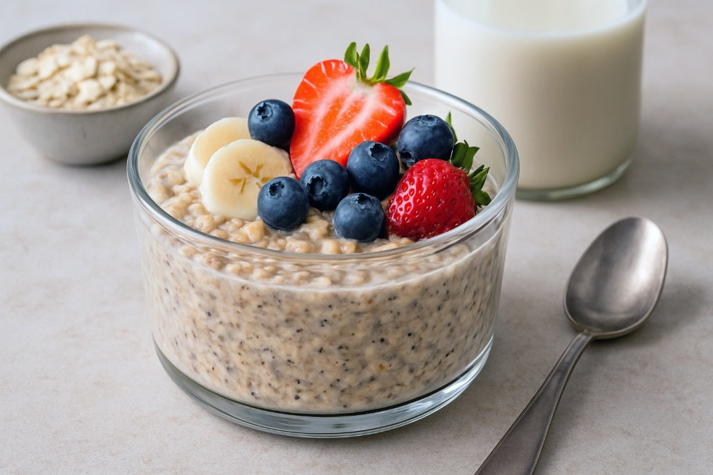 Oat Milk Overnight Oats