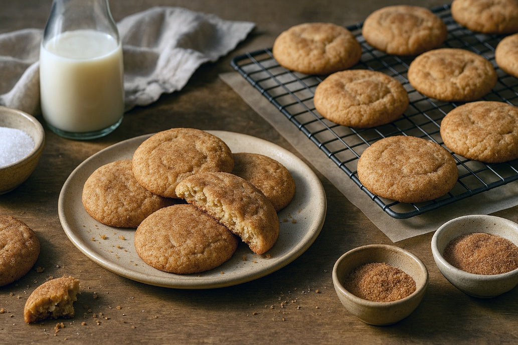 Oat Milk Snickerdoodles