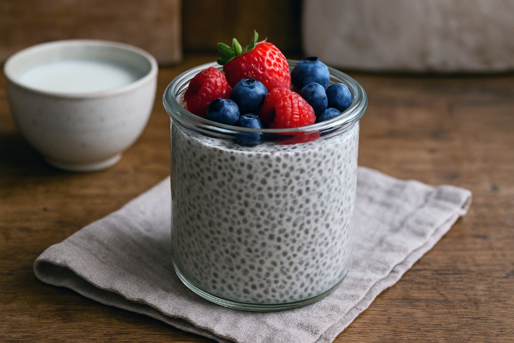 Potato Milk Chia Pudding