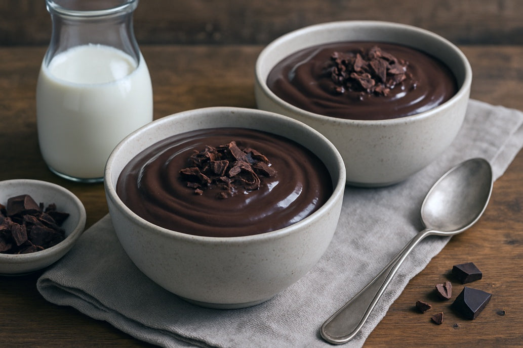 Potato Milk Chocolate Pudding