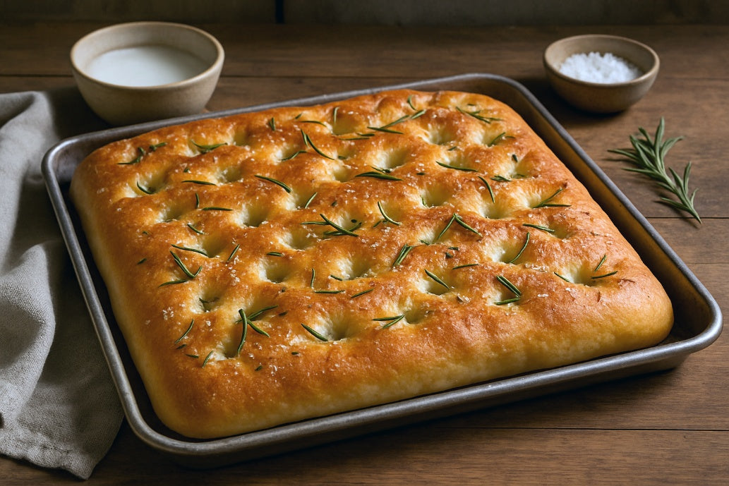 Potato Milk Focaccia
