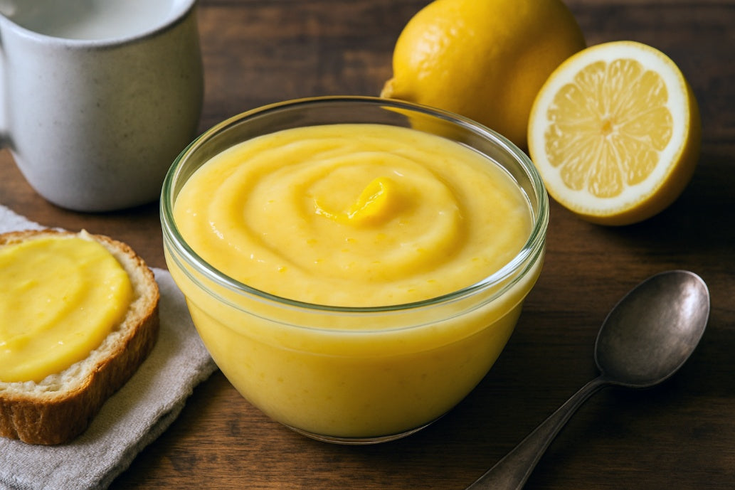 Potato Milk Lemon Curd