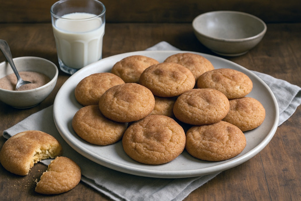 Potato Milk Snickerdoodles