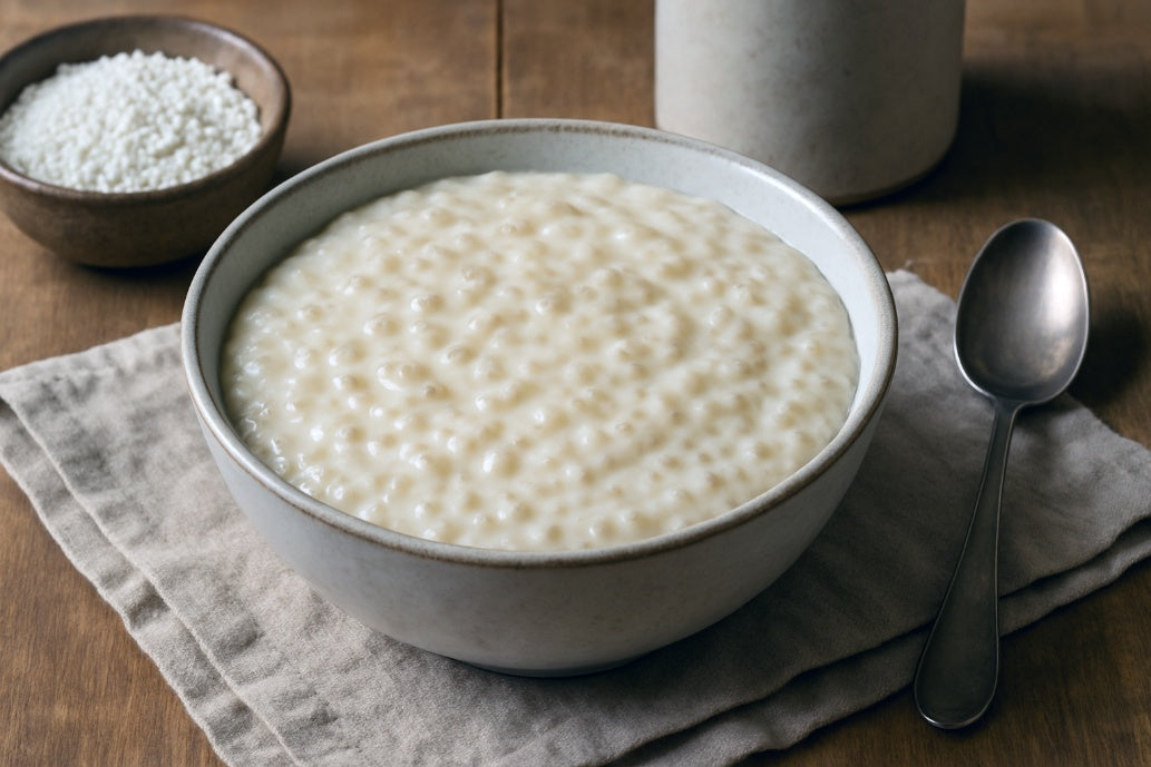 Potato Milk Tapioca Pudding