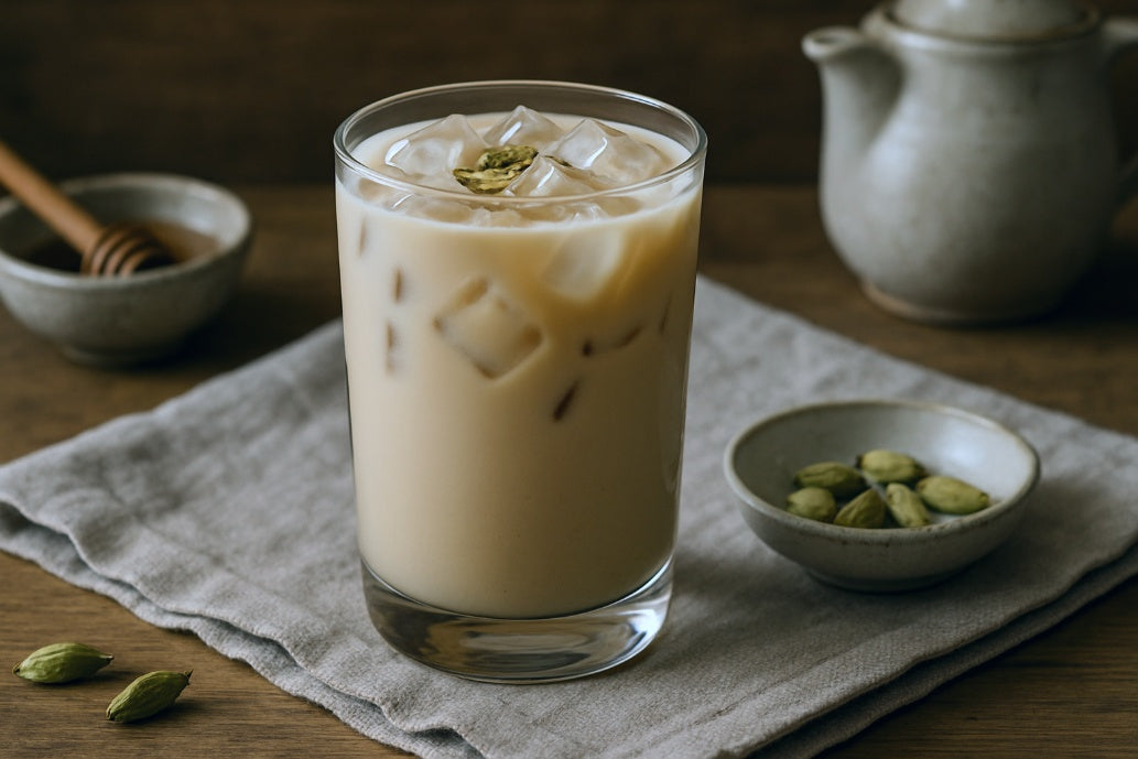 Cardamom Iced Tea Latte