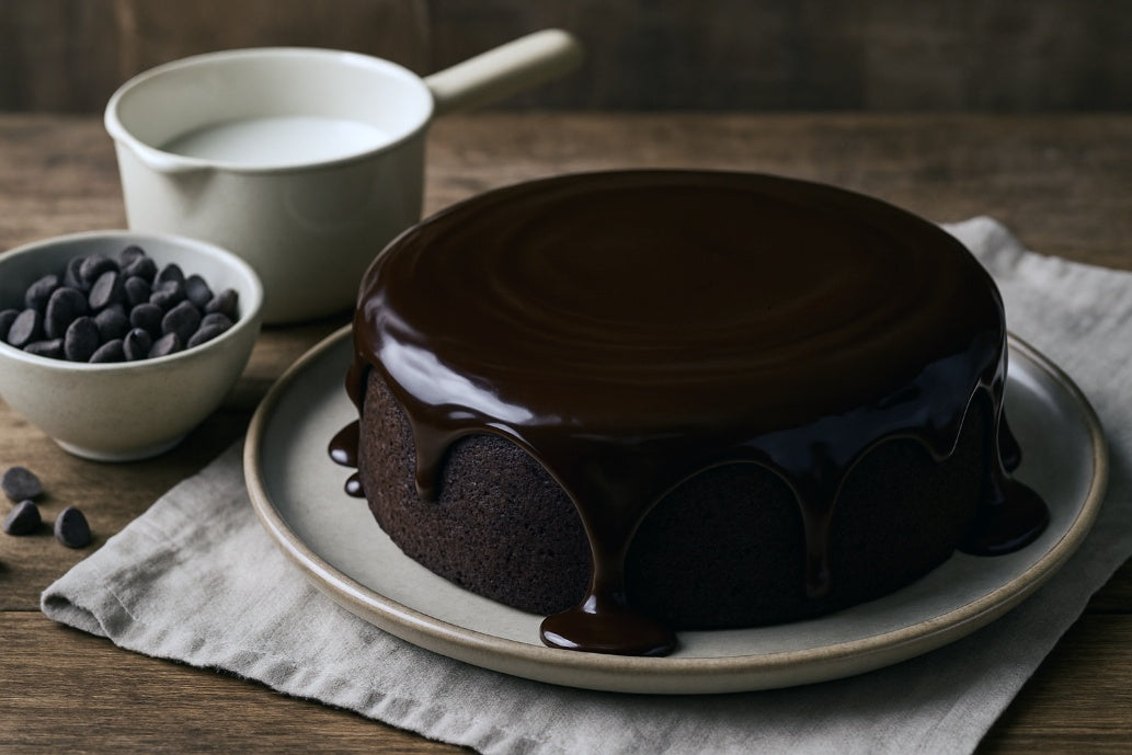 Chocolate Ganache Glaze