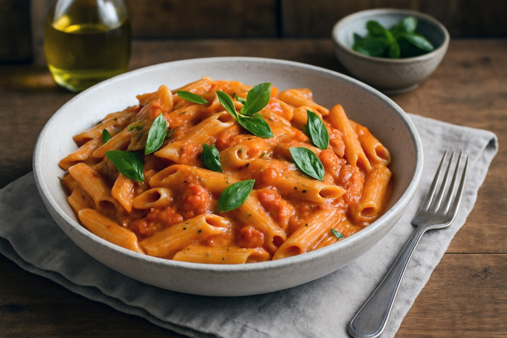 Creamy Tomato Basil Penne