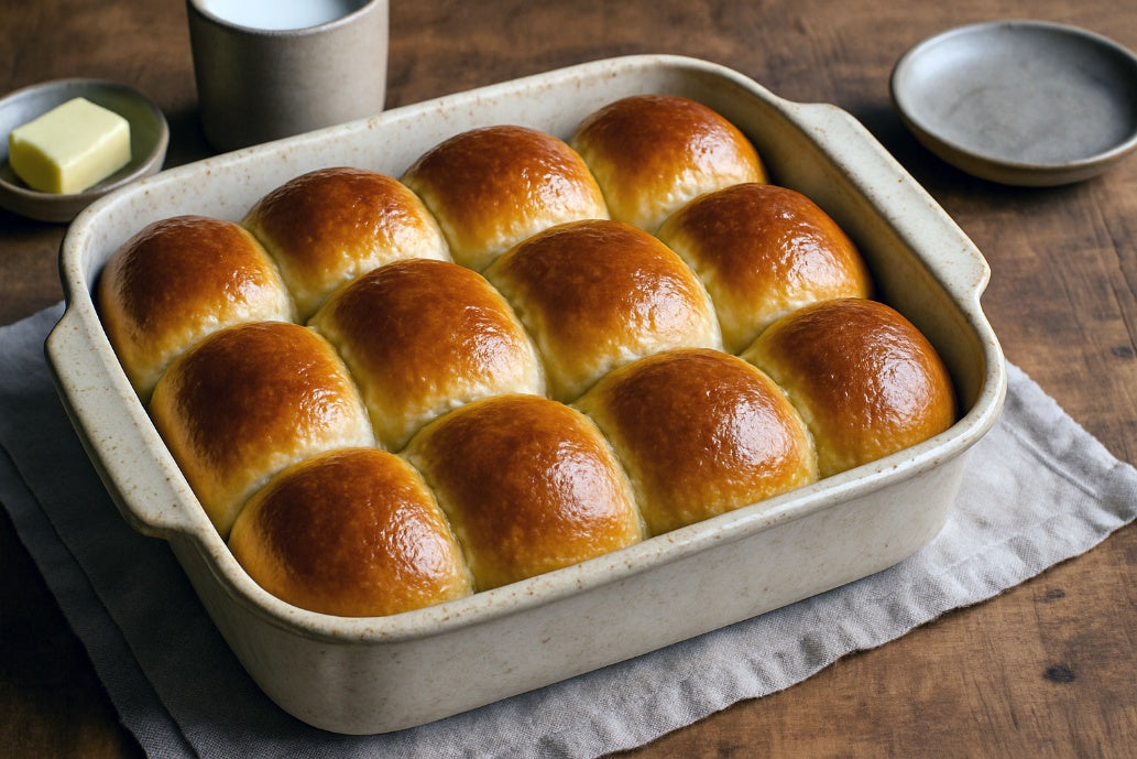 Golden-Crust Dinner Rolls