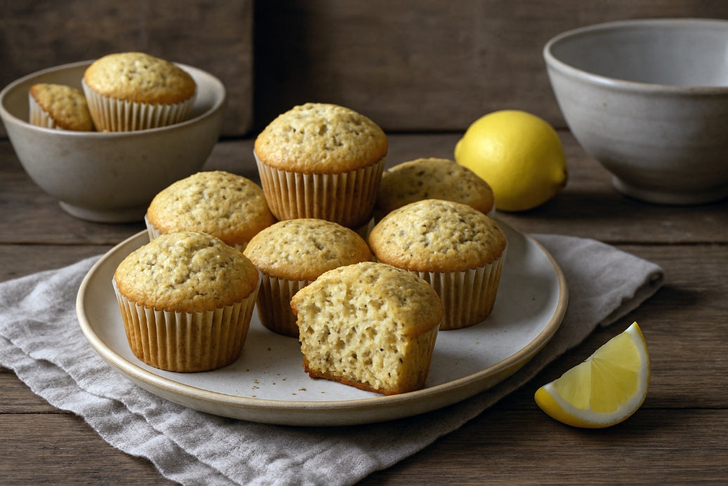 Lemon Poppyseed Muffins