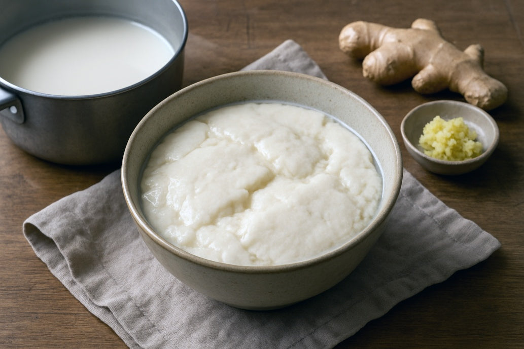 Ginger-Set Soy Milk Curd